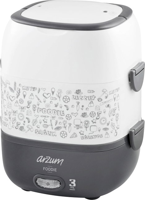 arzum AR1073W AR1073 Elektromos lunchbox Fehér
