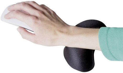 LogiLink ID0136 Csuklótámasz Ergonómikus Fekete 5. kép