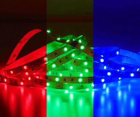 Müller-Licht 20100325 LED csík teljes készlet Dugóval 230 V 3 m RGB 1 db