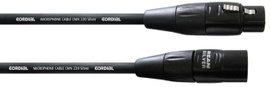 Cordial CIM5FM XLR Összekötőkábel [1x XLR alj - 1x XLR dugó] 5.00 m Fekete