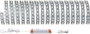 Paulmann MaxLED 500 70829 LED csík alap készlet Dugóval 24 V 10 m Melegfehér 1 db 3. bélyegkép