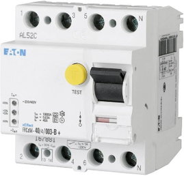 Eaton 167893 FRCDM-40/4/003-G/B FI védőkapcsoló 4 pólusú 40 A 0.03 A 240 V, 415 V