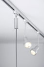 Paulmann Basic Pendel Nagyfeszültségű sínrendszer lámpa Univerzális E27 20 W LED Króm, Króm (matt) 5. bélyegkép