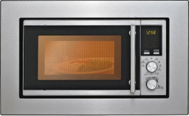Silva Schneider EBM-G 880E Mikrohullámú sütő Nemesacél 700 W Grillező funkció, Beépíthető