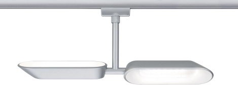 Paulmann Dipper Nagyfeszültségű sínrendszer lámpa URail Fixen beépített LED-es 16 W LED Króm (matt), 7. kép