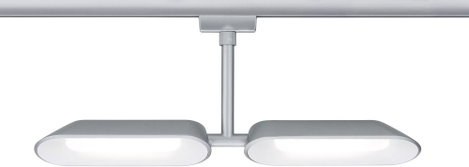 Paulmann Dipper Nagyfeszültségű sínrendszer lámpa URail Fixen beépített LED-es 16 W LED Króm (matt), 8. kép