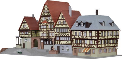 Kibri 37102 N Miltenberg piactér 2. kép