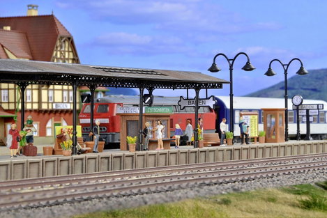 Vollmer 43562 H0 Baden platform