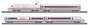 Märklin Start up 36712 A H0 vonat a DB AG ICE 2-jét állította be 4. bélyegkép