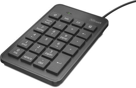 Trust Xalas Számtömb USB Fekete 2. kép