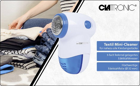 Clatronic TC 3758 Bolyhosodás eltávolító 1 db Fehér-kék 14. kép