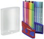 STABILO Filctollak Fasermaler Pen 68 ColorParade 6820-04 Különböző színű 1 mm 20 db 3. bélyegkép