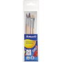 Pelikan 718163 Pinselset Víz- és olajfesték ecset 5 részes Méret (ecset): 2, 4, 6, 10 bélyegkép