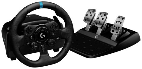 Logitech Gaming G923 Kormány USB PlayStation 5, PlayStation 4, PC Fekete