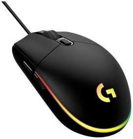 Logitech Gaming G203 LIGHTSYNC Gamer egér USB Optikai Fekete 6 Gombok 8000 dpi