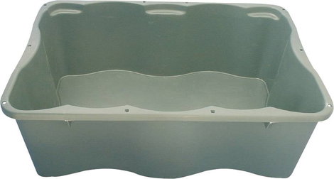 Berger & Schröter 30418 Univerzális kád (H x Sz x Ma) 600 x 400 x 200 mm 35 l