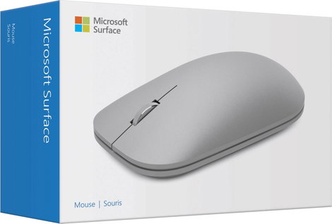 Microsoft Surface WLAN egér Bluetooth™ BlueTrack Szürke 3 Gombok 1000 dpi 2. kép