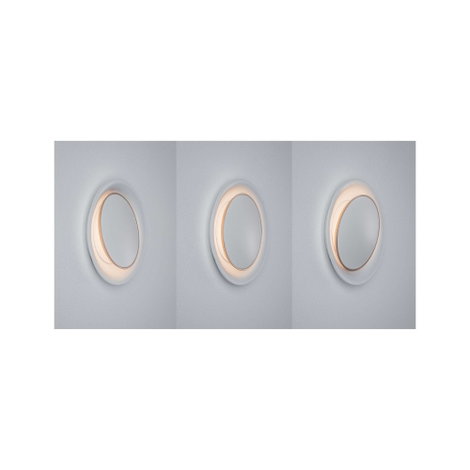 Paulmann 92926 Dekorativ LED-es fali beépíthető lámpa LED Fixen beépített LED-es 2.5 W Fehér (matt) 5. kép