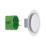 Paulmann 92926 Dekorativ LED-es fali beépíthető lámpa LED Fixen beépített LED-es 2.5 W Fehér (matt) 6. bélyegkép