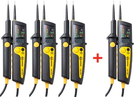 Beha Amprobe 2100-BETA BUNDLE Kétpólusú feszültségvizsgáló CAT III 1000 V, CAT IV 600 V LCD, LED, Vi
