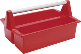 Alutec 109230041 Magnus Tray Universal Szerszámos doboz Piros
