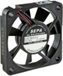 SEPA MFB50E12A Axiális ventilátor 12 V/DC 14.3 m³/óra (H x Sz x Ma) 50 x 10.2 x 50 mm bélyegkép