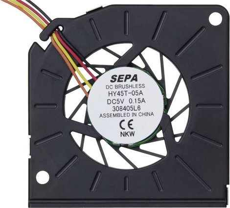 SEPA HY45T05A-830 Radiális ventilátor 5 V/DC 2.3 m³/óra (H x Sz x Ma) 45 x 45 x 5 mm
