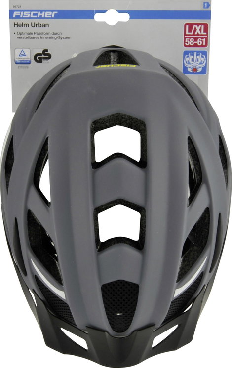 FISCHER FAHRRAD Urban Levin L/XL MTB sisak Szürke, Fekete Konfekció méret=L 2. kép
