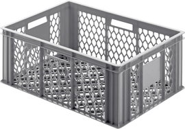 Alutec 05065 Műanyag doboz Aufbewahrungsbox (H x Sz x Ma) 400 x 600 x 250 mm Szürke 1 db