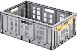 Alutec 05120 Összecsukható doboz (H x Sz x Ma) 400 x 600 x 230 mm Szürke 1 db