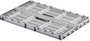 Alutec 05120 Összecsukható doboz (H x Sz x Ma) 400 x 600 x 230 mm Szürke 1 db 2. bélyegkép