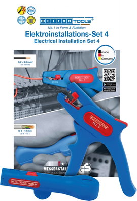 WEICON 52881004 Csupaszoló fogó Kábelcsupaszítóval 0.2 - 6.0 mm²