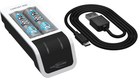 Ansmann Comfort Mini Hengeres akku töltő NiMH Mikro (AAA), Ceruza (AA) 4. kép