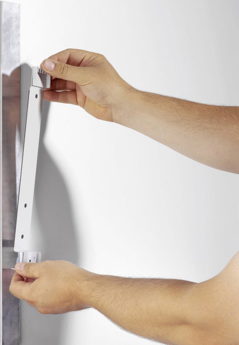 Durable Bemutató tábla fali tartó VARIO MAGNET WALL 5 Fekete DIN A4 Együttszállított táblák száma 5 4. kép