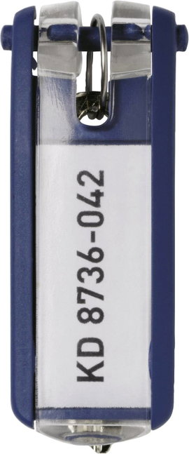 Durable Kulcstartó 195707 Key Clip - 1957 Kék 6 db