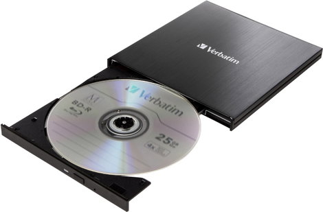 Verbatim External Slimline Blu-ray külső író Retail Fekete 3. kép