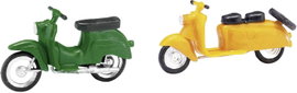 Busch 210008901 H0 Motorkerékpár modell Simson Berlini robogó / fecske