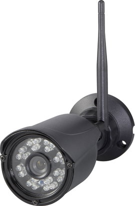 Vezeték nélküli kiegészítő kamera 1280 x 720 pixel 2,4 GHz, Sygonix SY-4547136