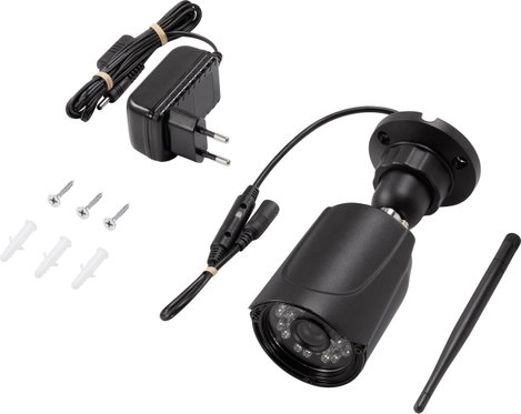 Vezeték nélküli kiegészítő kamera 1280 x 720 pixel 2,4 GHz, Sygonix SY-4547136 5. kép