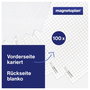 Magnetoplan 1227101 Flipchart blokk Lapok száma: 100 kockás 990 mm x 650 mm x 930 mm Fehér 3. bélyegkép