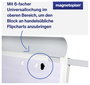 Magnetoplan 1227101 Flipchart blokk Lapok száma: 100 kockás 990 mm x 650 mm x 930 mm Fehér 4. bélyegkép