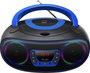 Denver TCL-212BT CD-s rádió URH AUX, CD, USB, Bluetooth® Hangulatfény Kék 2. bélyegkép