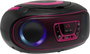 Denver TCL-212BT CD-s rádió URH AUX, CD, USB, Bluetooth® Hangulatfény Rózsaszín 2. bélyegkép