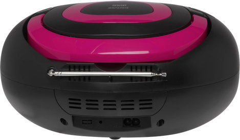 Denver TCL-212BT CD-s rádió URH AUX, CD, USB, Bluetooth® Hangulatfény Rózsaszín 3. kép