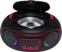 Denver TCL-212BT CD-s rádió URH AUX, CD, USB, Bluetooth® Hangulatfény Rózsaszín 6. bélyegkép