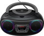 Denver TCL-212BT CD-s rádió URH AUX, CD, USB, Bluetooth® Hangulatfény Szürke bélyegkép