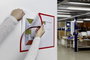 Magnetoplan 1130406 Mágneses keret Piros DIN A3 2. bélyegkép