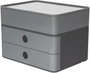HAN SMART-BOX PLUS ALLISON 1100-19 Fiókos irattároló Fekete, Szürke, Fehér Fiókok száma: 2 bélyegkép