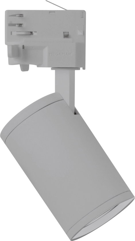 Megaman MM78850 Nagyfeszültségű sínrendszer lámpa 3 fázisú GU10 8 W LED Ezüst