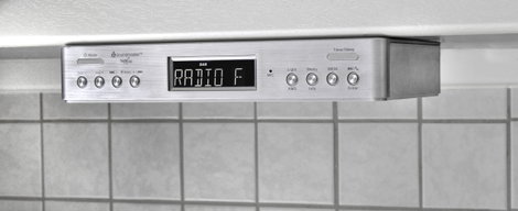 soundmaster UR2045SI Konyhai rádió DAB+, URH Bluetooth® Kihangosító funkció Ezüst